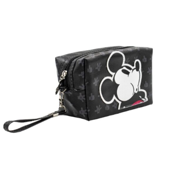 Mickey Mouse Black Cosmetic Bag - Toiletry Pouch – Travel Friendly - Picture 2 of 6
